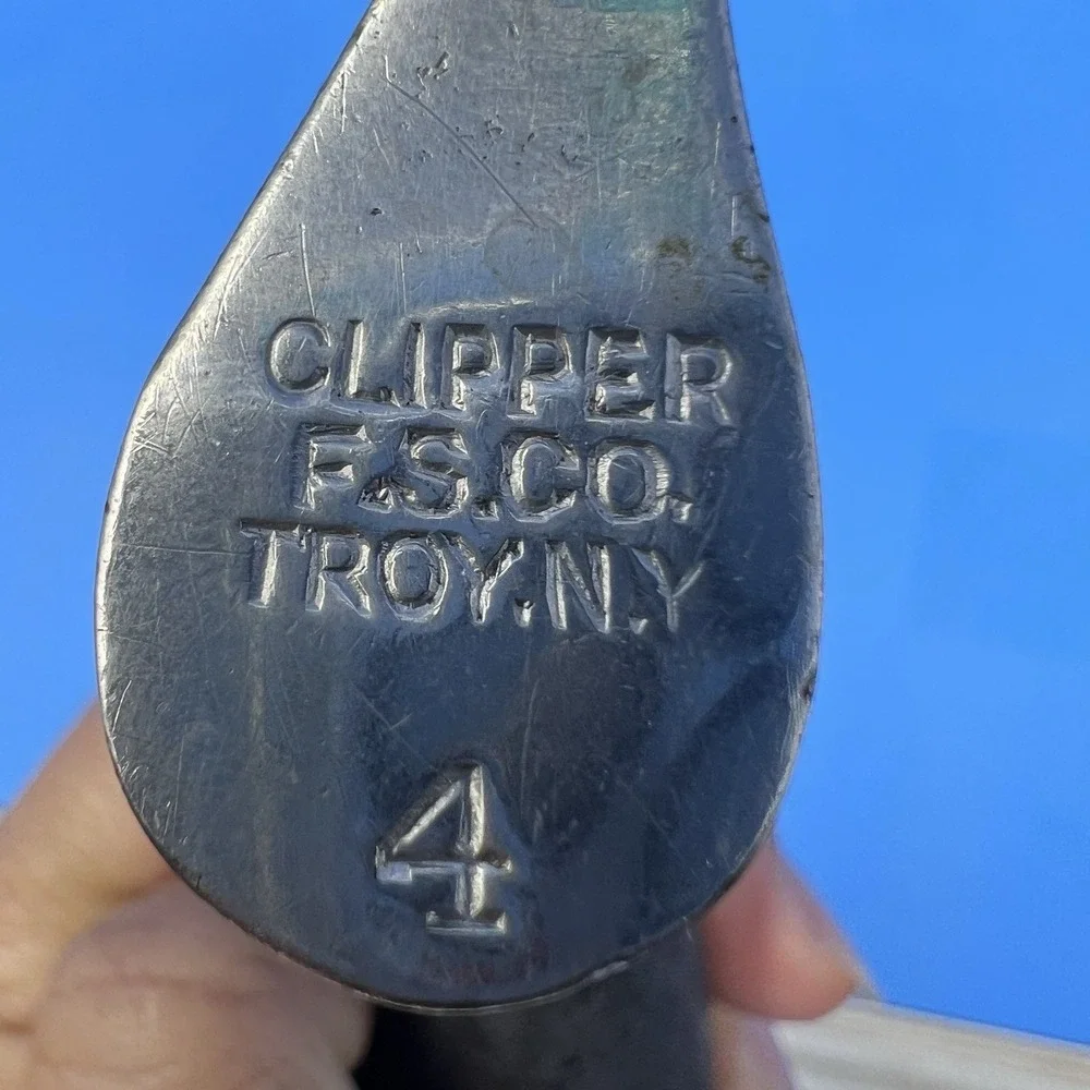 Antique‎ Ice Cream Scoop Clipper FS Co Troy NY #4 1915 Metal Disher Tool